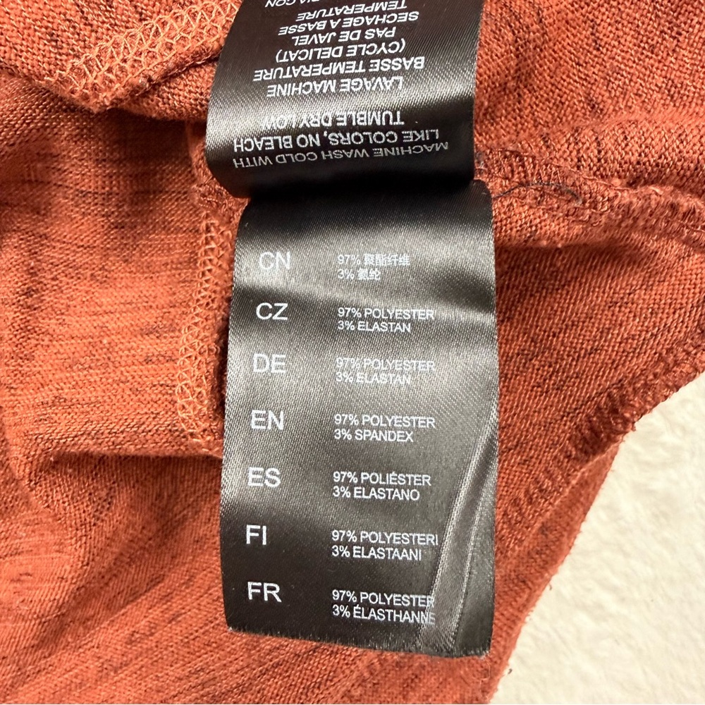 Kuhl Lea Pullover Stretch Knit Casual Top Rust Sweater Women's XL - Picture 7 of 11